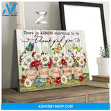 Zalooo Thankful For Butterfly Wall Art Canvas