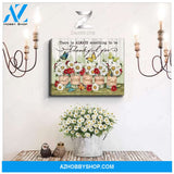 Zalooo Thankful For Butterfly Wall Art Canvas