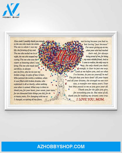Thanks For The Gift Lanscape Canvas And Poster Wall Decor Visual Art, Best Mother’s Day Gift Ideas, Mother’s Day Gift For Mom