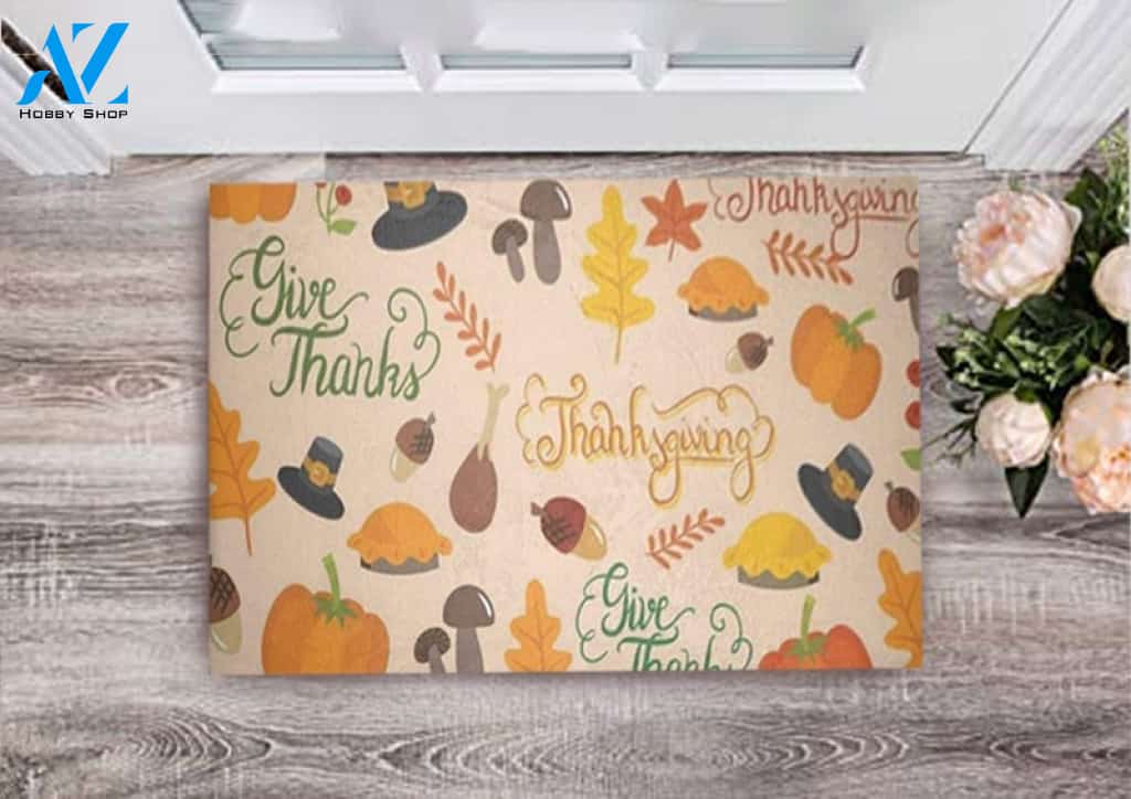Thanksgiving Animal Shelter Funny Doormat Gift For Friend Family Birthday Home Decor Warm House Gift Welcome Mat