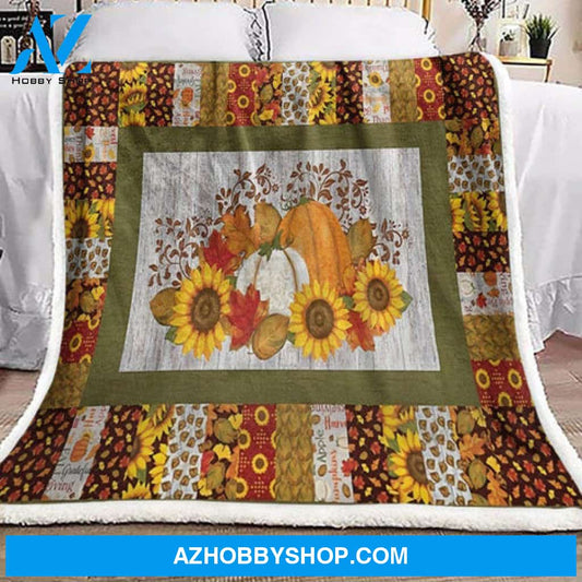 Thanksgiving Blanket, Gift For Thanksgiving Day