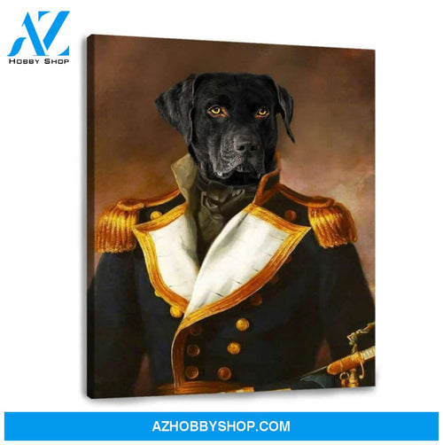 The Admiral Custom Pet Portraits Wall Art Decor Ohcanvas