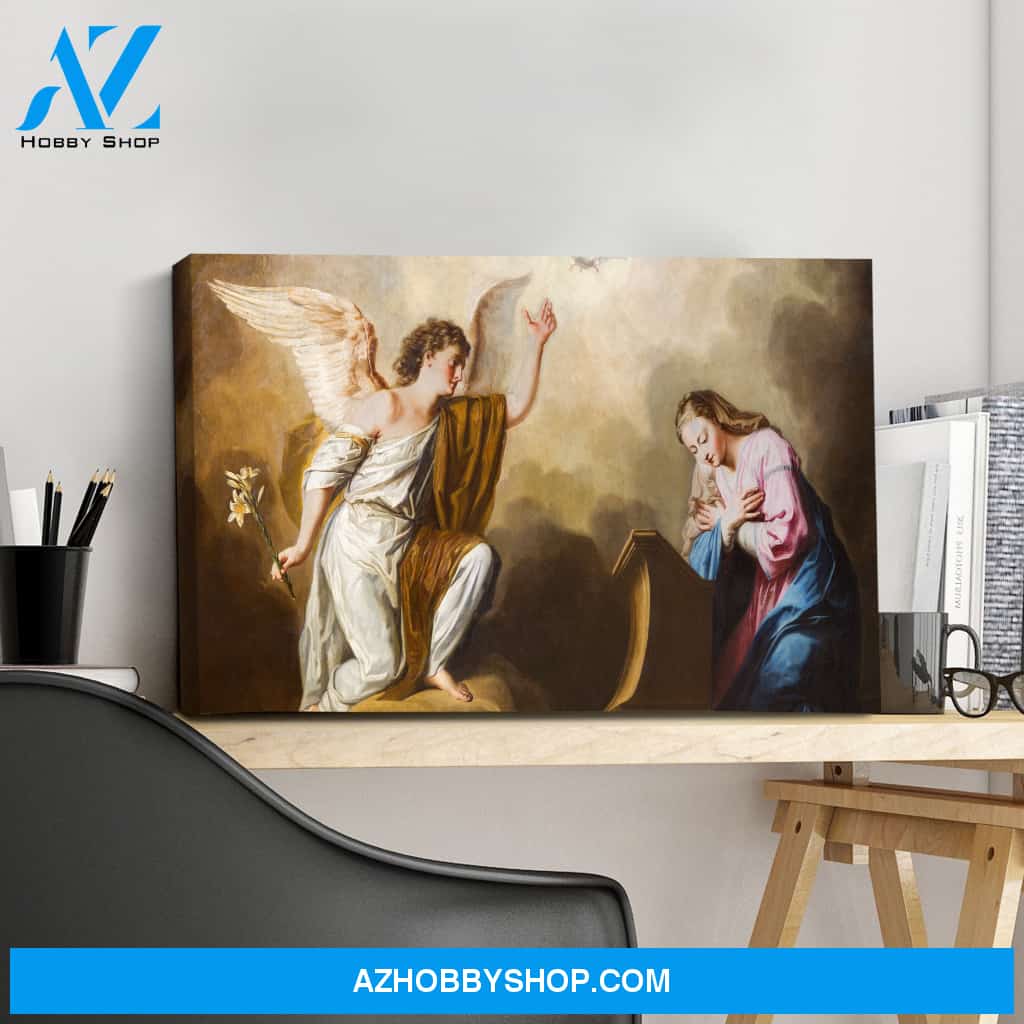 The Annunciation of the Blessed Virgin Mary Canvas Wrap
