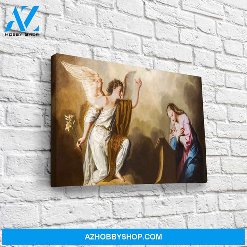 The Annunciation of the Blessed Virgin Mary Canvas Wrap