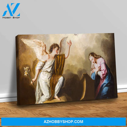The Annunciation of the Blessed Virgin Mary Canvas Wrap