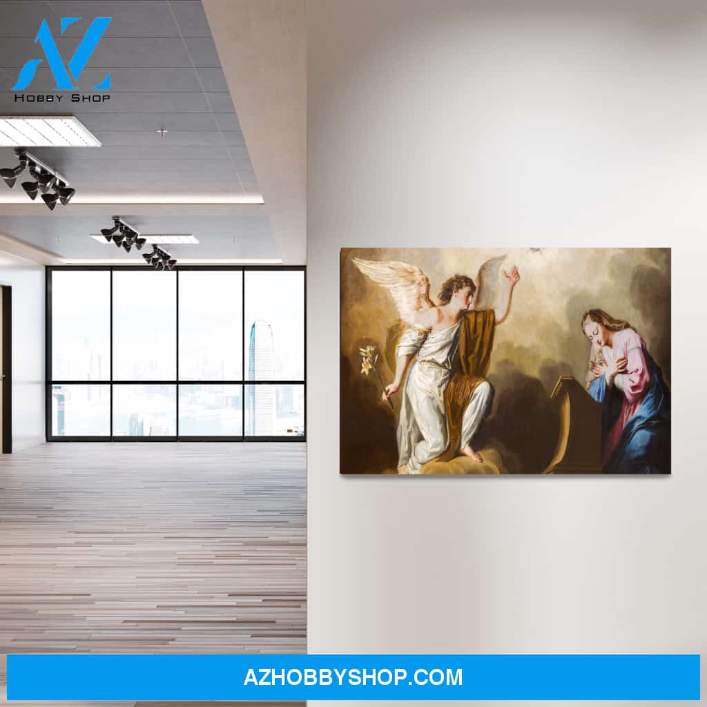 The Annunciation of the Blessed Virgin Mary Canvas Wrap