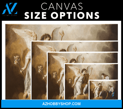 The Annunciation of the Blessed Virgin Mary Canvas Wrap