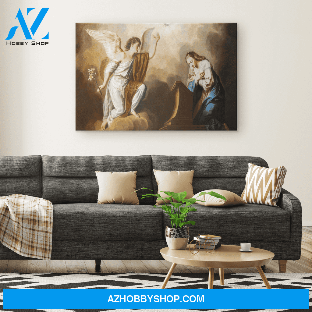 The Annunciation of the Blessed Virgin Mary Canvas Wrap
