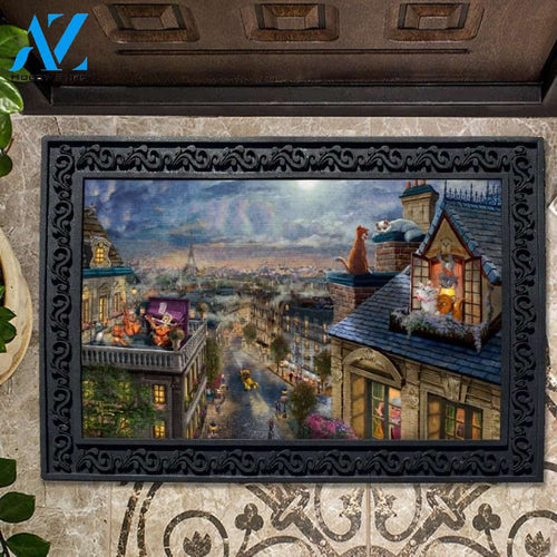 The Aristocats Love Under the Moon Doormat - 18" x 30"