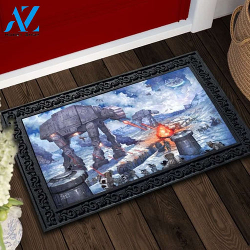 The Battle of Hoth Doormat - 18" x 30"