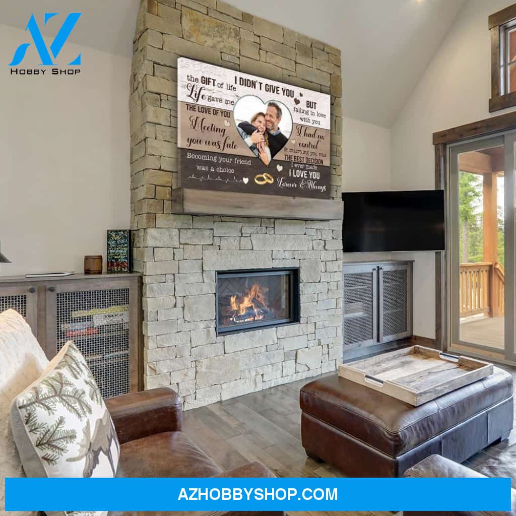 The Best Decision - Personalized Custom Photo Canvas