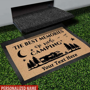 The Best Memories Doormat Camping, RV Camper, Motor Home Doormat, Camping Gift