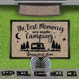The Best Memories Doormat Camping, RV Camper, Motor Home Doormat, Camping Gift