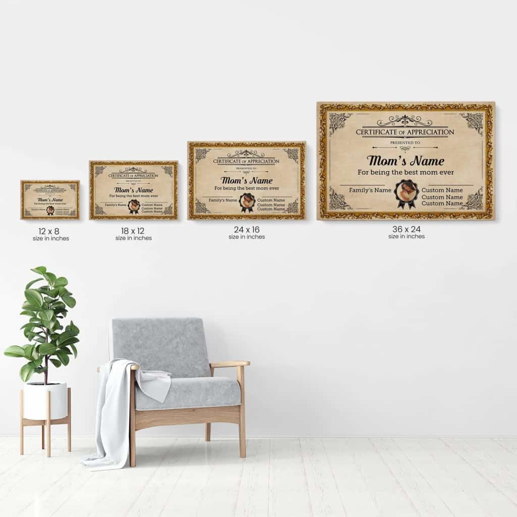 The Best Mom Ever Canvas