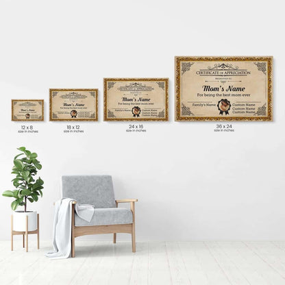 The Best Mom Ever Canvas