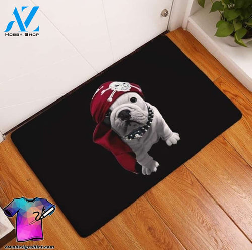 [The best-selling] Woof woof woof bulldog doormat