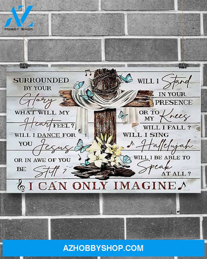 The Bible I Can Only Imagine Canvas Decor, Wall Decor Visual Art