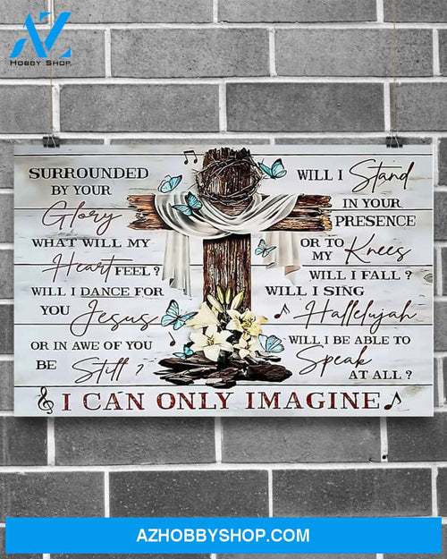 The Bible I Can Only Imagine Canvas Decor, Wall Decor Visual Art