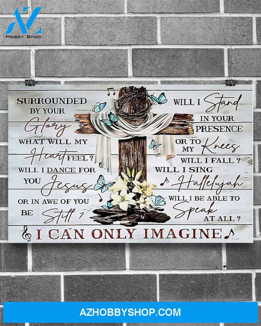 The Bible I Can Only Imagine Canvas Decor, Wall Decor Visual Art