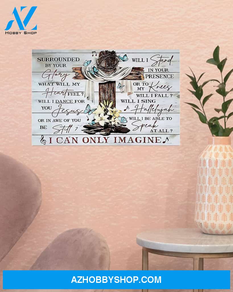 The Bible I Can Only Imagine Canvas Decor, Wall Decor Visual Art