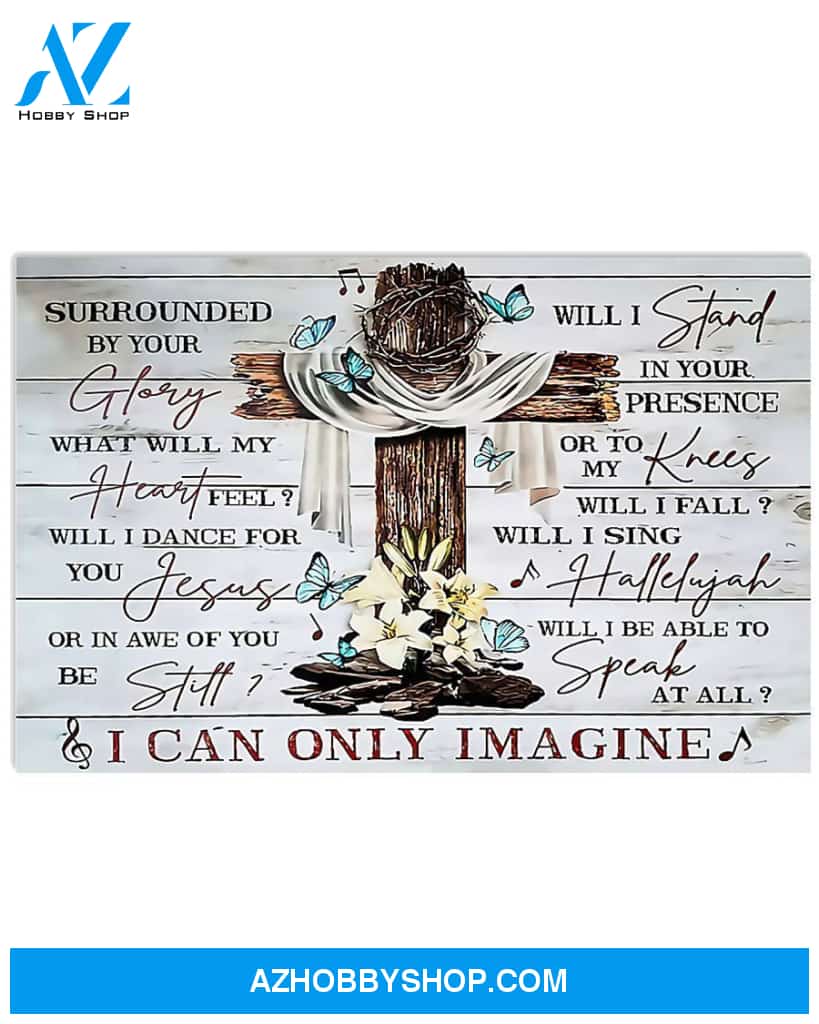 The Bible I Can Only Imagine Canvas Decor, Wall Decor Visual Art