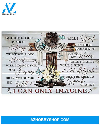 The Bible I Can Only Imagine Canvas Decor, Wall Decor Visual Art