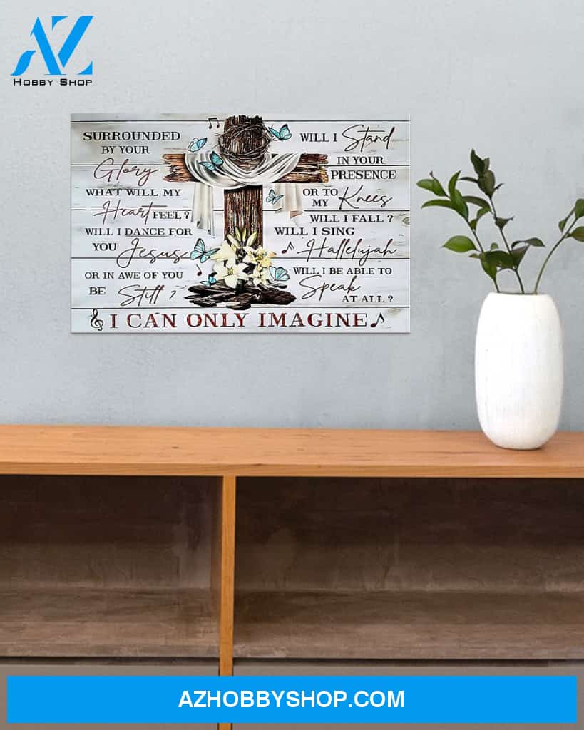 The Bible I Can Only Imagine Canvas Decor, Wall Decor Visual Art