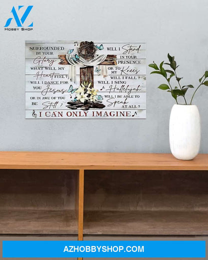 The Bible I Can Only Imagine Canvas Decor, Wall Decor Visual Art