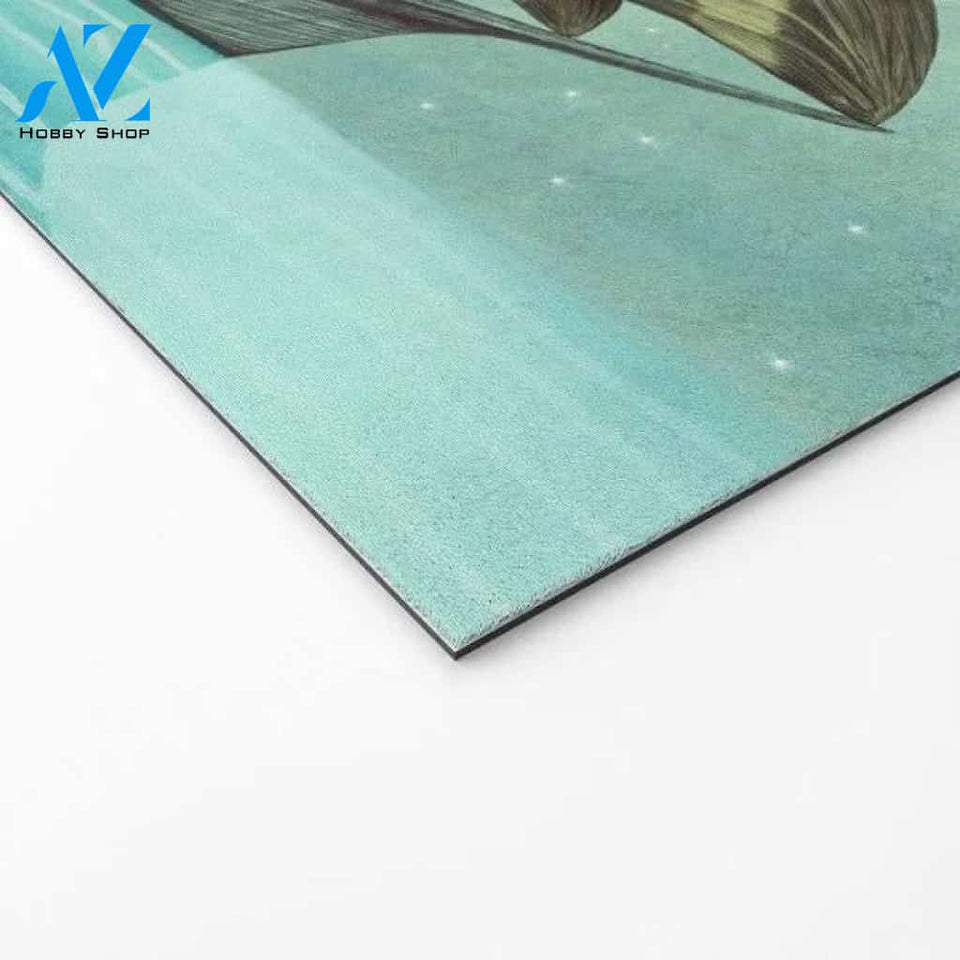 The Butterfly Sailing Boat Insect Doormat Indoor and Outdoor Doormat Entrance Rug Sweet Home Decor Housewarming Gift Gift for Butterfly Lovers Insect Lovers Gift Idea