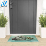 The Butterfly Sailing Boat Insect Doormat Indoor and Outdoor Doormat Entrance Rug Sweet Home Decor Housewarming Gift Gift for Butterfly Lovers Insect Lovers Gift Idea