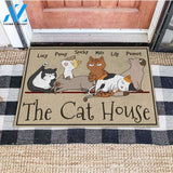 The Cat House Personalized Doormat | Welcome Mat | House Warming Gift