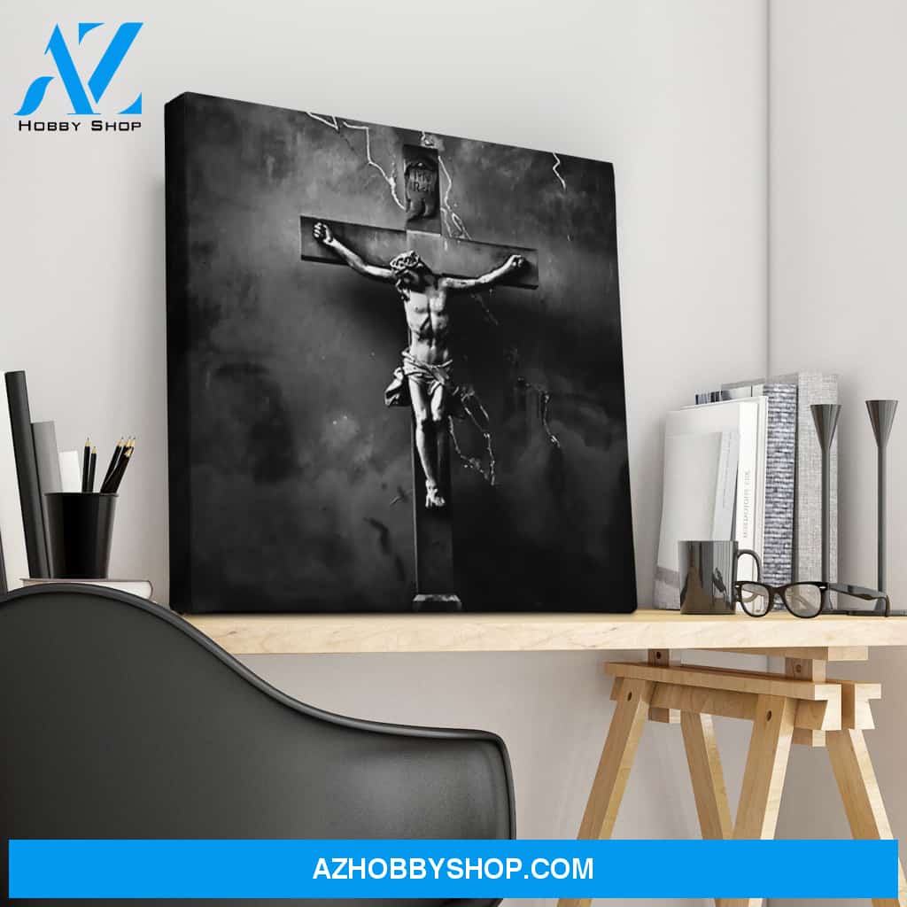 The Crucifixion of Jesus Christ Canvas Wrap