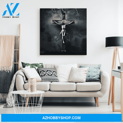 The Crucifixion of Jesus Christ Canvas Wrap