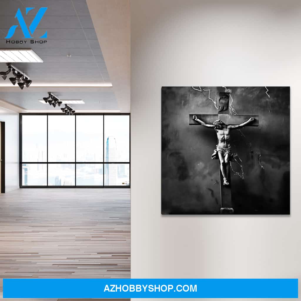 The Crucifixion of Jesus Christ Canvas Wrap