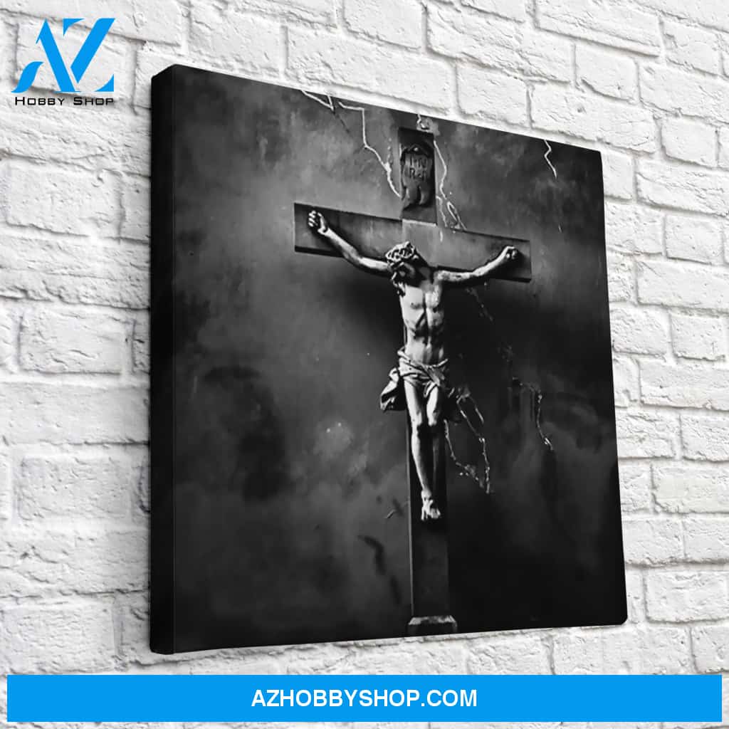 The Crucifixion of Jesus Christ Canvas Wrap