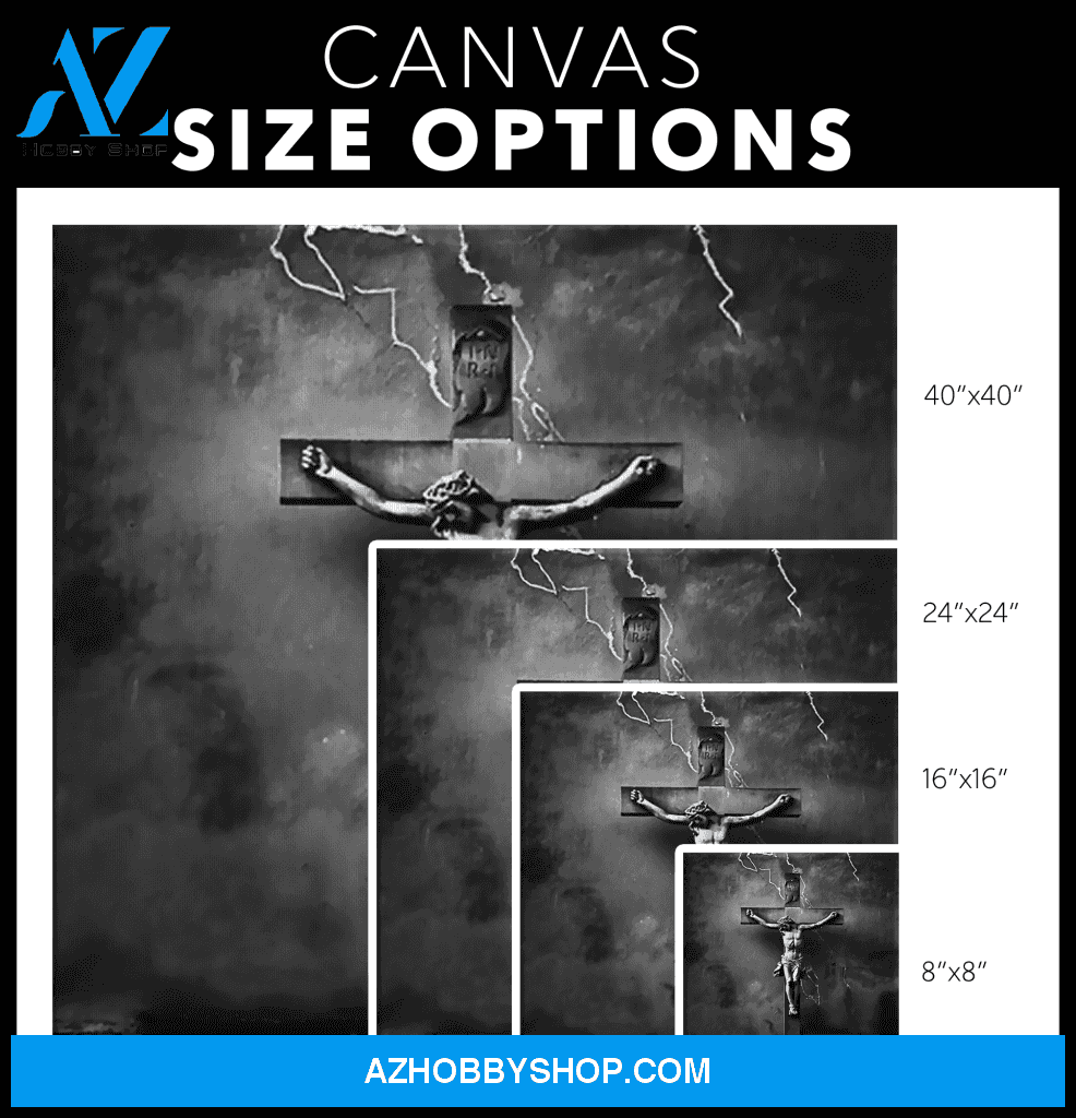 The Crucifixion of Jesus Christ Canvas Wrap