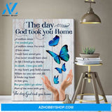 Zalooo The Day God Took You Home Butterfly Wall Art Canvas