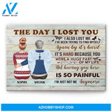 The Day I Lost You - Personalized Poster/Canvas - Memorial Gift For Family Members