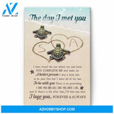 The Day I Met You, Family Custom Canvas/Poster, Gift For Couple