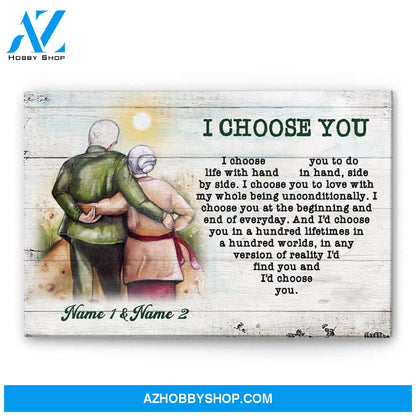 The Day I Met You, I Have Found The One Whom My Soul Loves , Family Custom Poster/Canvas, Gift For Couple, Partner, Anniversary Gift