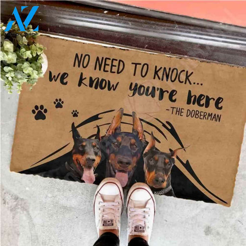 The Doberman CLA1710124D Doormat