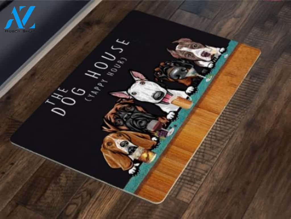 The Dog House Personalized Doormat | Welcome Mat | House Warming Gift