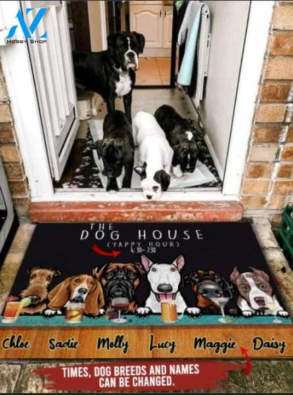 The Dog House Personalized Doormat | Welcome Mat | House Warming Gift