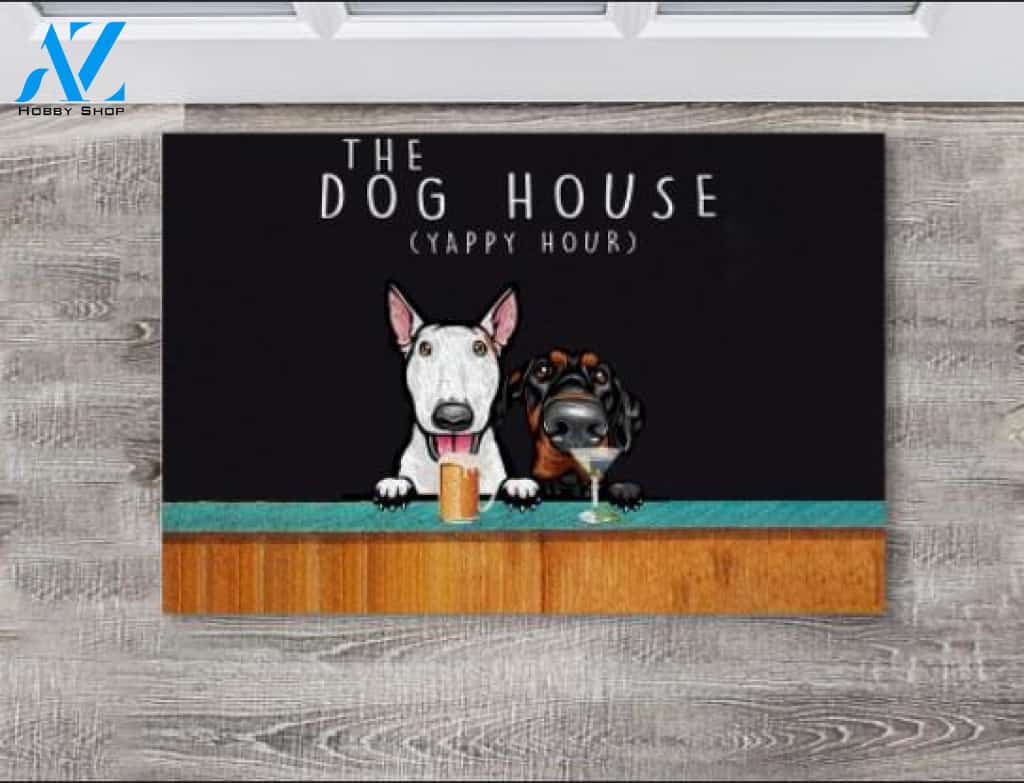 The Dog House Personalized Doormat | Welcome Mat | House Warming Gift