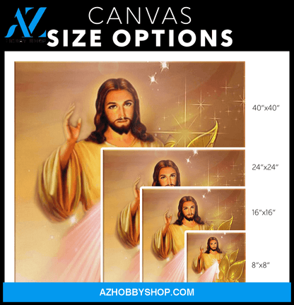 The Golden Jesus Canvas Art