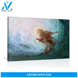 The Hand of God Modern Jesus Savior Canvas And Poster, Wall Decor Visual Art