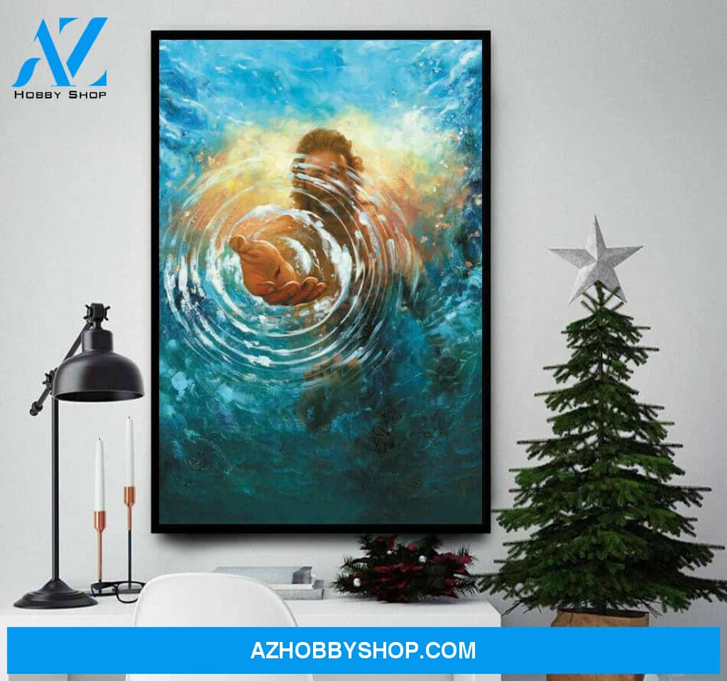Top #16 The Hand Of God poster Print Jesus Canvas And Poster, Wall Decor Visual Art