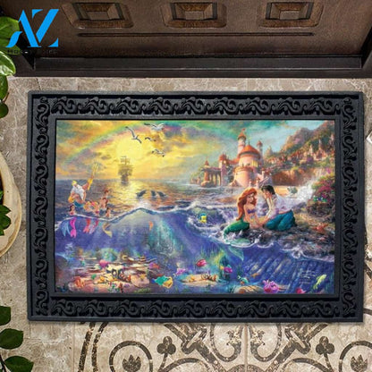 The Little Mermaid Doormat - 18" x 30"
