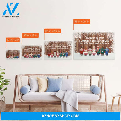 The Love Between Family Is Forever - Personalized Canvas - Christmas Gift Family Canvas For Dad, Mom, Children - Family Hugging
