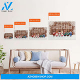 The Love Between Family Is Forever - Personalized Canvas - Christmas Gift Family Canvas For Dad, Mom, Children - Family Hugging